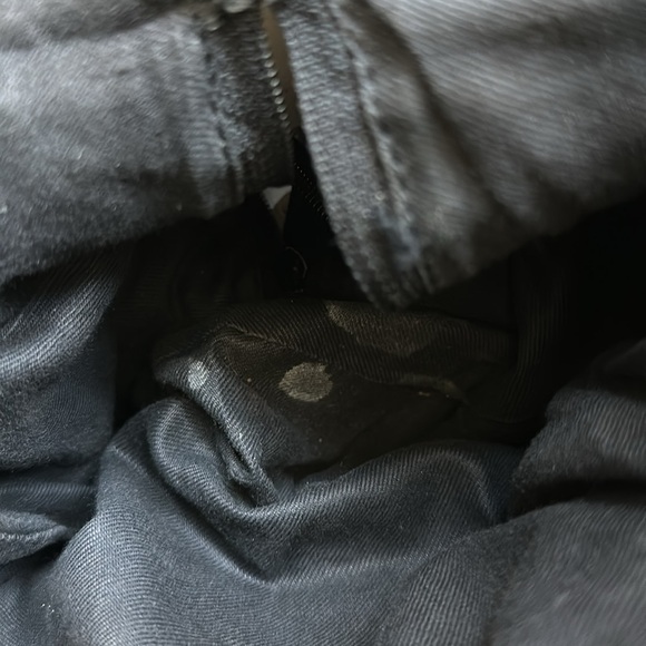 Nine West Retro Mini Leather Top Flap Draw String Backpack - Picture 15 of 16